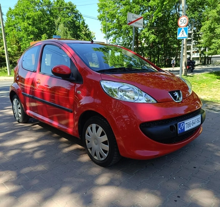 Peugeot 107 cena 9900 przebieg: 163000, rok produkcji 2007 z Warszawa małe 56